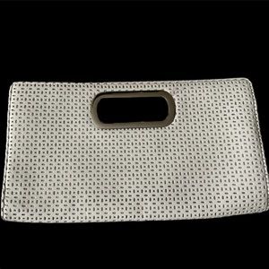 White Express Clutch